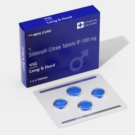 VIG LONG & HARD TABLET | PACK OF 15 | 60 TABLETS