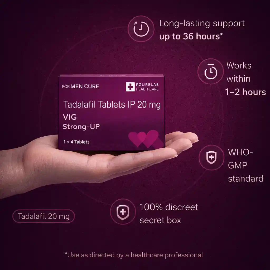 VIG STRONG-UP TABLET | PACK OF 15 | 60 TABLETS