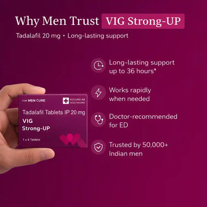 VIG STRONG-UP TABLET | PACK OF 15 | 60 TABLETS