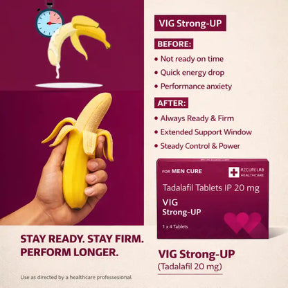VIG STRONG-UP TABLET | PACK OF 15 | 60 TABLETS