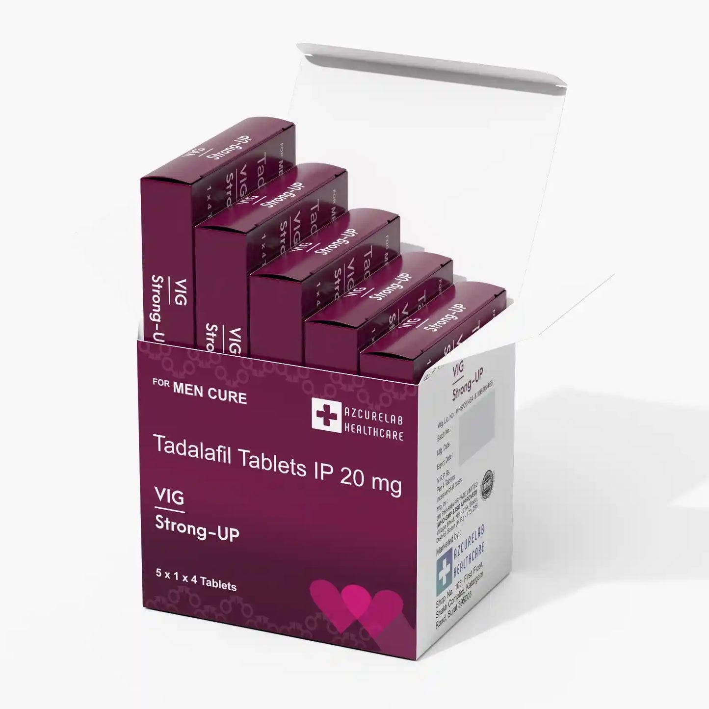 VIG STRONG-UP TABLET | PACK OF 15 | 60 TABLETS